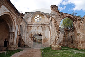 Remains of Monasterio de Piedra photo