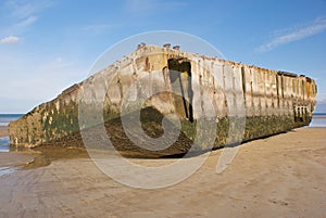 Remains of Mulberry Harbour