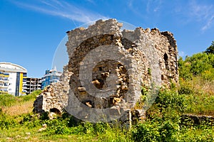 Remains of Naula old city, Mahmutlar, Turkey