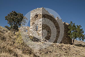 Remains Near Historical Harput Castle in Elazig, Turkey