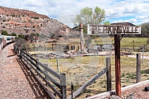 Remains of Perkinsville, Arizona