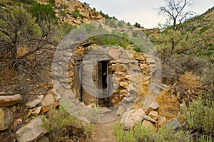 Remains of Prospector Cabin