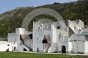 Remains of the renaissance palace in Visegrad