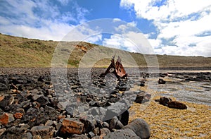 The remains of S. S. Speke