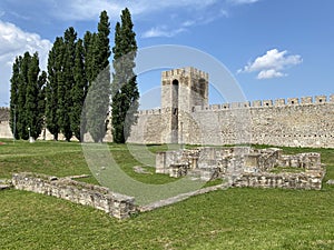 The remains of the sacral complex in the Smederevo fortress - Temeljni ostaci sakralnog kompleksa u Smederevskoj tvrÄ‘avi