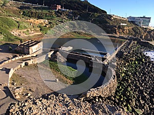 The remains of Sutro Baths, San Francisco, 8.