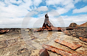 The remains of S. S. Speke