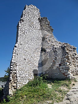 Remains of tower, Cachtice castle, Slovakia