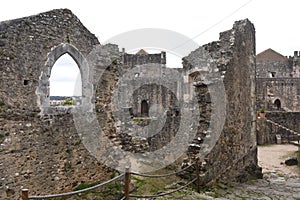 Remains of the walled castle of Leiria, Beiras