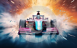 Remarkable Captures of Formula E Action. Generative ai