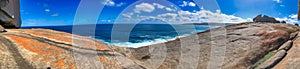 Remarkable Rocks in Flinders Chase National Park, panoramic view of Kangaroo Island
