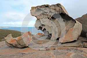 remarkable rocks - kangaroo island - australia