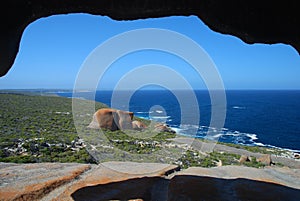 Remarkable Rocks by the sea, Kangaroo Island