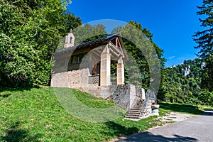 St. Maurus Chapel near the Beuron Monastery in the Danube Valley photo