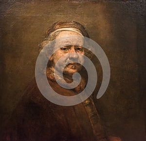 Rembrandt van Rijn, self portrait