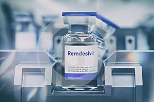 Remdesivir vials antiviral drug