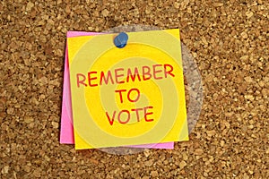 Remember to vote post it