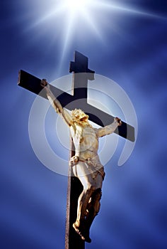 Remembrance of the crucifixion and sacrifice of Jesus Christ