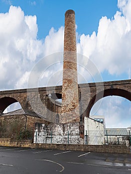 Remnants of old Burnley of when Burnley was a cotton town .Now Cotton has all gone