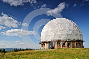 Remnants of old soviet radar station