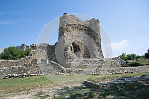 The remnants of old town Krusevac from middle ages