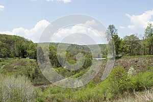 Remnants of South Fork Dam photo