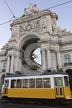 Remodelado near Rua Augusta Arch in Lisbon in Portugal photo