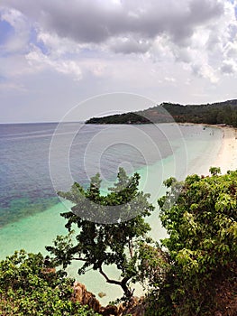 Remote beach in Koh Phangnan Thailand