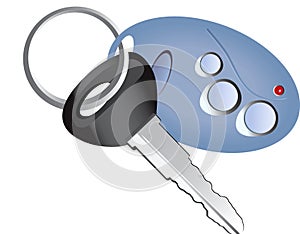 Remote control car key