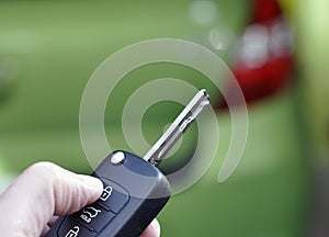 Remote control car key