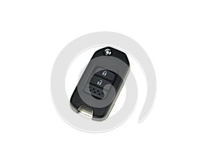 Remote control and car key isolated