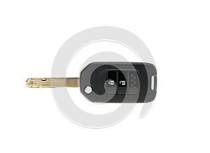 Remote control and car key isolated