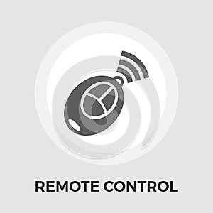 Remote control flat icon