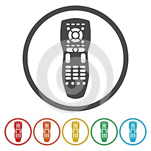 Remote control flat icon. Modern flat icon