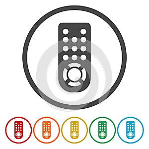 Remote control flat icon. Modern flat icon