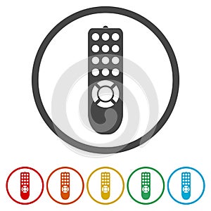 Remote control flat icon. Modern flat icon