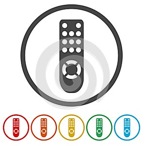 Remote control flat icon. Modern flat icon