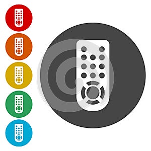 Remote control flat icon. Modern flat icon