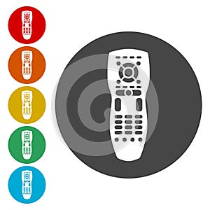Remote control flat icon. Modern flat icon
