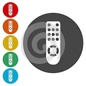 Remote control flat icon. Modern flat icon