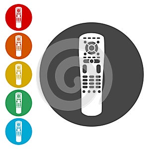 Remote control flat icon. Modern flat icon