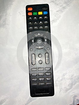A remote control isolated on white with Clipping path
