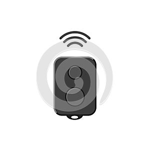 Remote control key fob for automatic gates