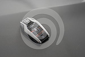 Remote control with lcd panel for car