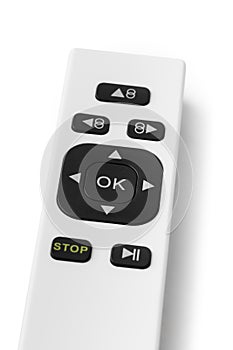 Remote control of windows cleaning robot