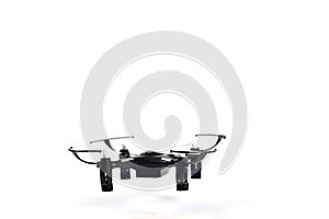 Remote controlled quadcopter drone. Toy Drone quadrocopter.