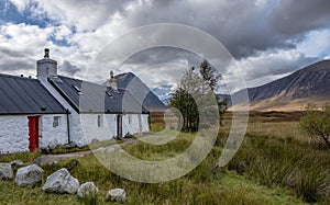 Remote cottage in Glencoe