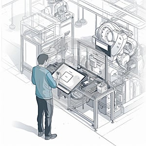 Remote Factory Control with Tablet