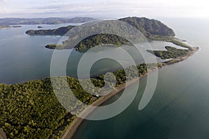 Remote Jungle Coast with Beach