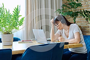 Remote meeting with doctor on laptop, online consultation medical help